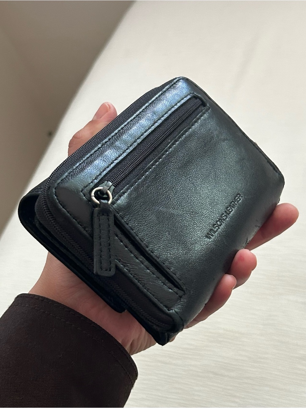 Wilsons Leather Black Wallet